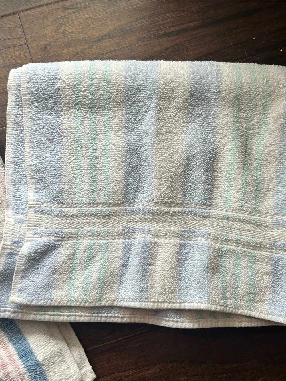 3 Vintage Beach or Bath Towels